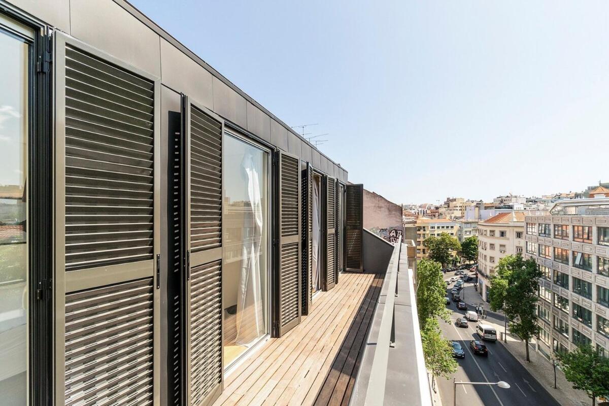 Modern 1 Bedroom Lisbon Apartment With Balcony Bagian luar foto